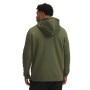 mini: Meska bluza dresowa rozpinana z kapturem Under Armour UA Icon Fleece FZ Taping - zielona (2)