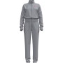 mini: Dziewczęcy dres komplet treningowy Under Armour UA Icon Knit Crop Tracksuit - szary (1)