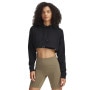 mini: Damska bluza dresowa nierozpinana z kapturem Under Armour UA Icon Terry Crop Hoodie - czarna (1)