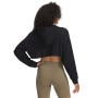 mini: Damska bluza dresowa nierozpinana z kapturem Under Armour UA Icon Terry Crop Hoodie - czarna (2)