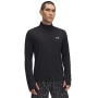  UNDER ARMOUR Męski longsleeve do biegania Under Armour UA Launch 1/4 ZIP  czarny Czarny