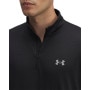 mini: Męski longsleeve do biegania Under Armour UA Launch 1/4 ZIP - czarny (3)