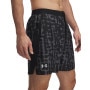 mini: Męskie spodenki do biegania Under Armour UA Launch 7'' Print Shorts - czarne (4)