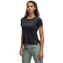 mini: Damska koszulka do biegania Under Armour UA Launch Camo Shortsleeve - czarna (1)