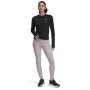 mini: Damskie legginsy do biegania Under Armour UA Launch Elite Prt AnkTight - beżowe (1)