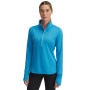  UNDER ARMOUR Damska bluza do biegania nierozpinana bez kaptura Under Armour UA Launch Pro Half Zip  niebieska Niebieski