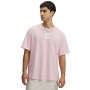 Obrazek dla: UNDER ARMOUR Męski tshirt z nadrukiem Under Armour UA M Hw Os Sm Box Ss  różowy Rożowy