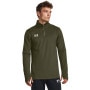 UNDER ARMOUR Męski longsleeve treningowy Under Armour UA M's Challenger Midlayer  oliwkowy/khaki Khaki