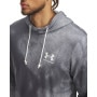 mini: Męska bluza dresowa nierozpinana z kapturem Under Armour UA Rival Terry AOP Hood Q1 - szara (3)