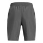 mini: Chłopięce spodenki treningowe Under Armour UA Tech Woven Wordmark Short - szare (2)