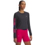 mini: Damski longsleeve do biegania Under Armour UA Trail Run Graphic LS - czarny (1)