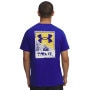 mini: Męski t-shirt z nadrukiem Under Armour UA Trail Run Graphic T-Shirt - niebieski (2)