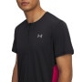 mini: Męska koszulka do biegania Under Armour UA Trail Run Zip SS - czarna (3)