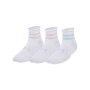 mini: Damskie skarpetki treningowe Under Armour W UA Essential 3-Pack Quarter Socks - białe (1)