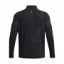 mini: Męski longsleeve do biegania Under Armour UA Seamless Stride 1/4 Zip - czarny (6)