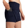 Damskie spodenki treningowe Under Armour Flex Woven 2-In-1 Short - granatowe