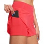 Damskie spodenki treningowe Under Armour Flex Woven 2-In-1 Short - czerwone