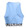 Damski top treningowy Under Armour Heatgear Rib Tank - niebieski