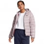  UNDER ARMOUR Damska kurtka z puchem naturalnym Under Armour Legend Down Hooded Jacket  beżowa Beżowy