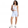 Damskie kolarki treningowe Under Armour Meridian Bike Short 7in - niebieskie