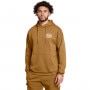 mini: Męska bluza treningowa nierozpinana bez kaptura Under Armour Project Rock Icon Fleece Hoodie - brązowa  (1)