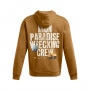 mini: Męska bluza treningowa nierozpinana bez kaptura Under Armour Project Rock Icon Fleece Hoodie - brązowa  (5)