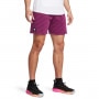 mini: Męskie spodenki treningowe Under Armour Project Rock Icon Flc Short Pt Boh - fioletowe  (2)