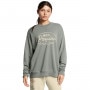 mini: Damska bluza dresowa nierozpinana bez kaptura Under Armour Project Rock W Hwt Crew Tools  - zielona (1)