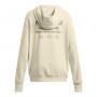 mini: Damska bluza dresowa rozpinana z kapturem Under Armour Project Rock W Hwt Fz Hard At Wrk - beżowa (4)