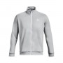 mini: Męska bluza rozpinana bez kaptura Under Armour Sportstyle Tricot Jacket - szara (5)