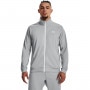 mini: Męska bluza rozpinana bez kaptura Under Armour Sportstyle Tricot Jacket - szara (1)