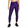 mini: Damskie legginsy treningowe Under Armour Tech Print Panel Ankle - fioletowe (2)