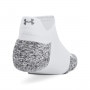 mini: Skarpetki do biegania uniseks (3-pack) Under Armour UA Ad Run Cushion 3pk Ns - białe (3)