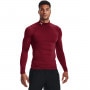 Obrazek dla: UNDER ARMOUR Męski longsleeve treningowy termoaktywny Under Armour UA CG Armour Comp Mock  bordowy Burgundowy