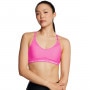 UNDER ARMOUR Biustonosz treningowy Under Armour UA Crossback Low Bra  różowy Różowy