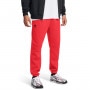 Męskie spodnie dresowe Under Armour UA Essential Fleece Jogger - czerwone