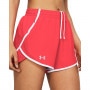 mini: Damskie spodenki do biegania Under Armour UA Fly By 3'' Shorts - czerwone (4)