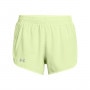 mini: Damskie spodenki do biegania Under Armour UA Fly By 3'' Shorts - zielone (5)