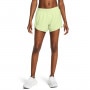 mini: Damskie spodenki do biegania Under Armour UA Fly By 3'' Shorts - zielone (2)