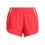 mini: Damskie spodenki do biegania Under Armour UA Fly By 3'' Shorts - czerwone (5)
