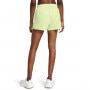mini: Damskie spodenki do biegania Under Armour UA Fly By 3'' Shorts - zielone (3)