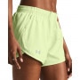 mini: Damskie spodenki do biegania Under Armour UA Fly By 3'' Shorts - zielone (4)