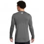 Męski longsleeve treningowy Under Armour UA Hg Armour Fitted Ls - szary