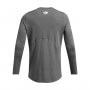 Męski longsleeve treningowy Under Armour UA Hg Armour Fitted Ls - szary