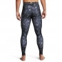 Męskie legginsy treningowe Under Armour UA Hg Armour Prtd Lgs - szare