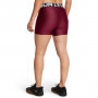 mini: Damskie legginsy krótkie treningowe Under Armour UA Hg Authentics Shorty  - bordowe (3)