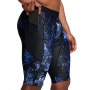 mini: Męskie legginsy krótkie treningowe Under Armour UA Hg Isochill Prtd Lg Sts - granatowe (3)