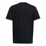 mini: Męski t-shirt z nadrukiem Under Armour UA HW Armour Label SS - czarny (5)