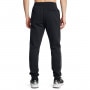 Męskie spodnie dresowe Under Armour UA Icon Fleece Jogger Taping - czarne