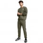 Męskie spodnie dresowe Under Armour UA Icon Fleece Jogger Taping - zielone